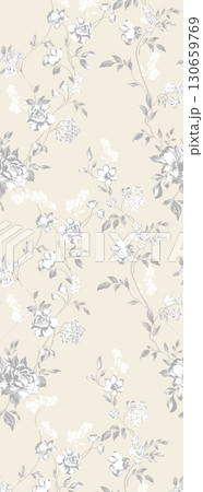 Charming Floral and Cartoon Patterned Decorative Paper Collection 130659769