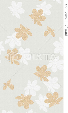 Diverse Floral and Leaf Patterned Decorative Paper Assortment 130659995