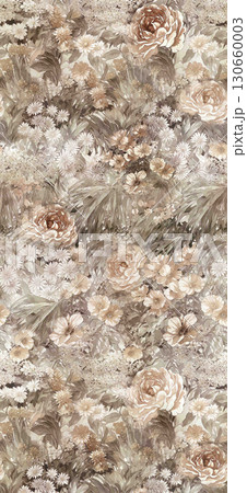 Diverse Floral and Leaf Patterned Decorative Paper Assortment 130660003