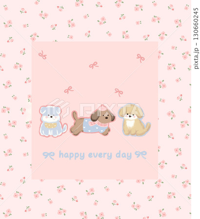 Artistic Floral Patterned Decorative Paper Collection 130660245