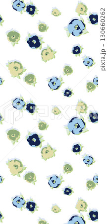 Artistic Floral Patterned Decorative Paper Collection 130660262