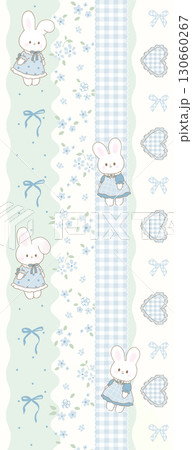 Artistic Floral Patterned Decorative Paper Collection 130660267