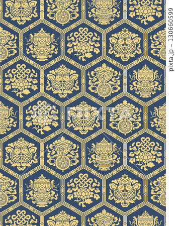Diverse Delicate Patterned Decorative Paper Selection 130660599