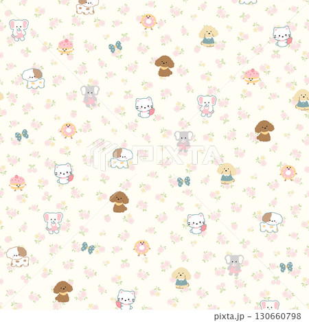 Charming Patterned Decorative Papers for Craft Projects 130660798