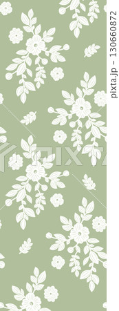 Pastel Floral Patterned Decorative Paper Collection 130660872