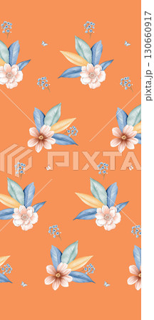 Pastel Floral Patterned Decorative Paper Collection Pastel Floral Patterned Decorative Paper Collection 130660917