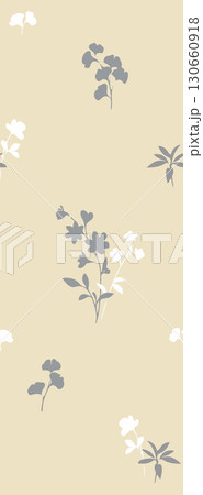 Pastel Floral Patterned Decorative Paper Collection 130660918