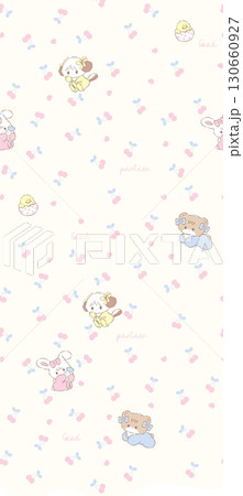 Pastel Floral Patterned Decorative Paper Collection Pastel Floral Patterned Decorative Paper Collection 130660927