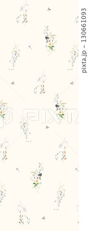 Soft Floral Patterned Decorative Paper Assortment Soft Floral Patterned Decorative Paper Assortment 130661093