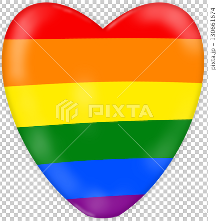 flag in heart flag in heart 130661674