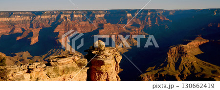 Hazy Sky Day At The Grand Canyon Arizona 130662419