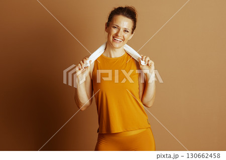 Sweaty & Happy: Post-Workout Achievement Smile Sweaty & Happy: Post-Workout Achievement Smile 130662458