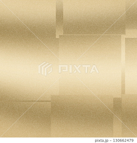 金色ゴールドの四角い背景テクスチャー　スクエア抽象的な光沢　和風 130662479