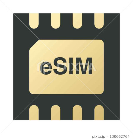 eSIMのイラスト 130662764