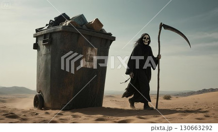 死神とゴミ 130663292