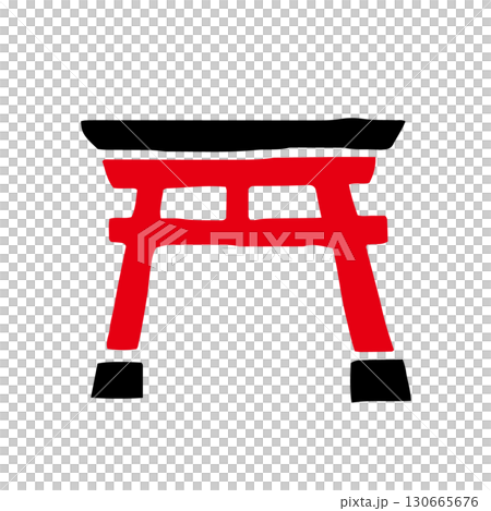 復古手繪日式鳥居插畫素材 | 鳥居、神社、初次參拜、新年賀卡 復古手繪日式鳥居插畫素材 | 鳥居、神社、初次參拜、新年賀卡 130665676