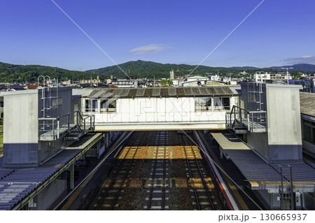 JR三次駅 跨線橋 広島県三次市 JR三次駅 跨線橋 広島県三次市 130665937