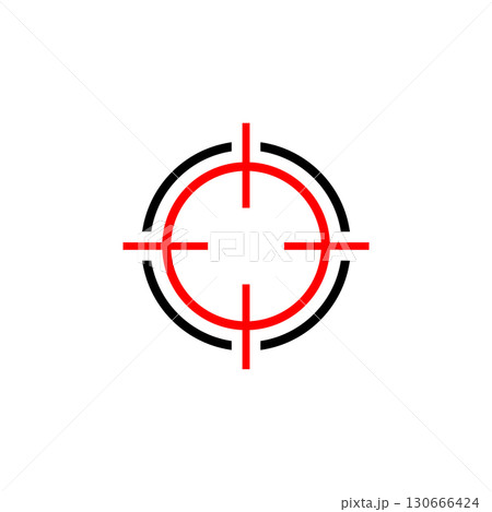 Target Sign Logo Template Illustration Design. Vector EPS 10. 130666424