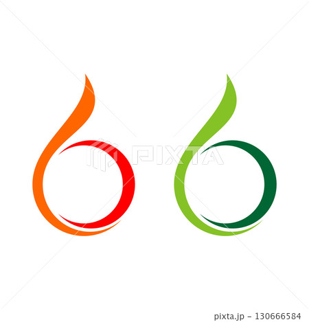 b letter ornamental logo template Illustration Design. Vector EP b letter ornamental logo template Illustration Design. Vector EP 130666584