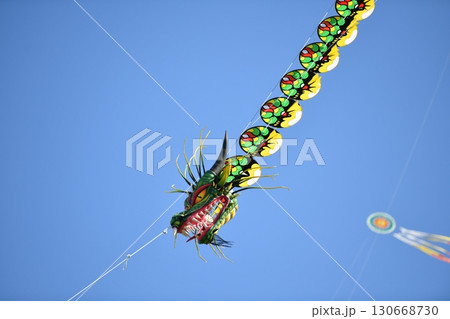 Dragon kite in the sky Dragon kite in the sky 130668730