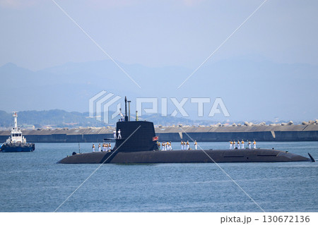 海上自衛隊潜水艦こくりゅう 130672136