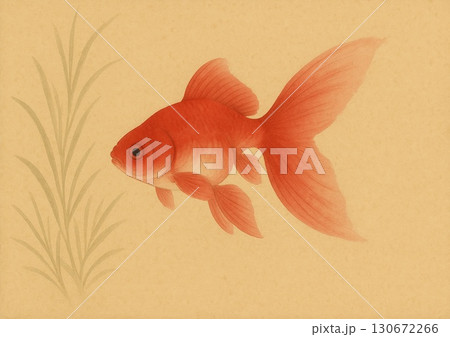 金魚図 金魚図 130672266