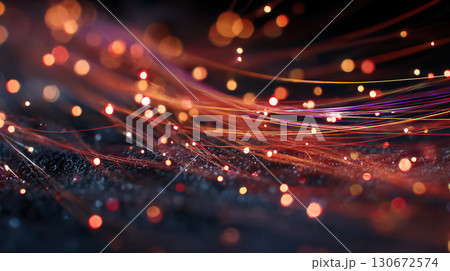 カラフルな光 130672574