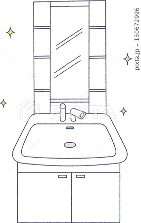 綺麗な洗面台 綺麗な洗面台 130672996