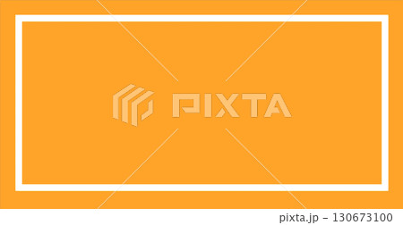 シンプルフレーム、カラー背景 130673100