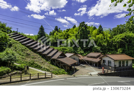 温泉津やきものの里　登り窯　島根県大田市 130673284