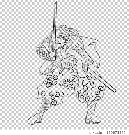 浮世繪風格迷你武士 1 浮世繪風格迷你武士 1 130673333