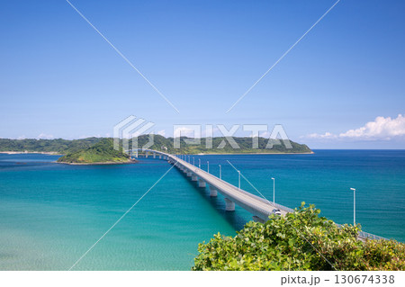 美しい角島大橋 美しい角島大橋 130674338