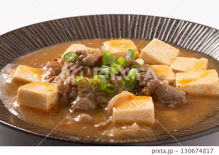牛肉の麻婆豆腐スープ 130674817