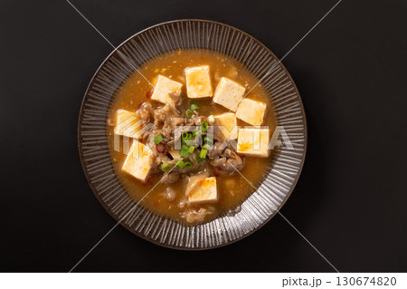 牛肉の麻婆豆腐スープ 牛肉の麻婆豆腐スープ 130674820