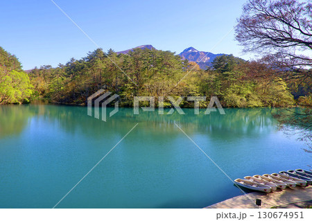 春の五色沼（福島県・裏磐梯） 130674951