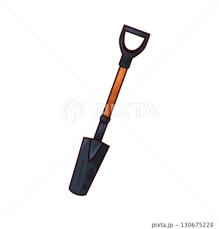 illustration of shovel 130675228
