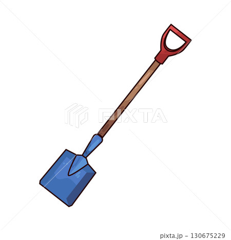 illustration of shovel 130675229
