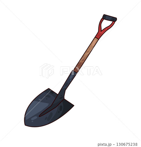 illustration of shovel 130675238