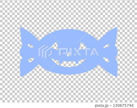 Simple candy icon (blue) Simple candy icon (blue) 130675748