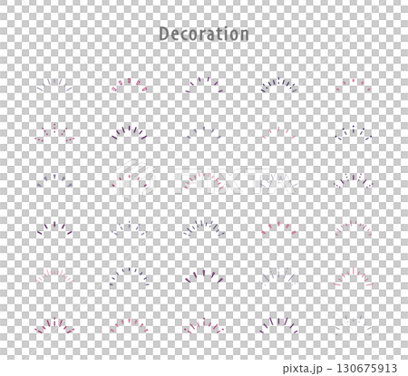 Awareness Accent Sunburst Concentrated Line Semicircle Illustration Vector Set Variation Material Back Awareness Accent Sunburst Concentrated Line Semicircle Illustration Vector Set Variation Material Back 130675913
