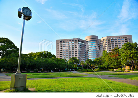 《愛知県》名古屋市　鶴舞公園と名古屋大学医学部附属病院 130676363