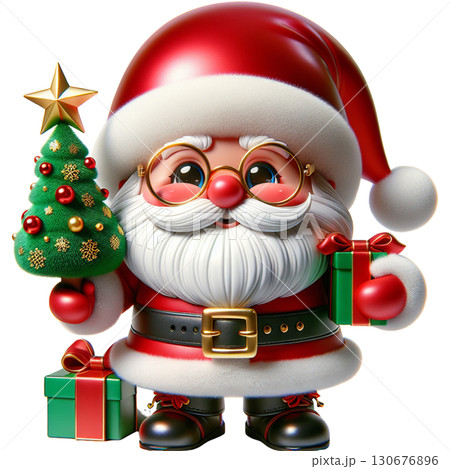 クリスマス　サンタ 130676896