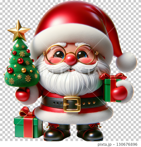 クリスマス　サンタ 130676896