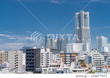 《神奈川県》横浜中心街の街並み・都市風景 130677975