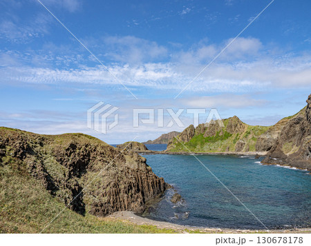 北海道礼文島の風景　澄海岬 130678178