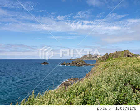 北海道礼文島の風景　澄海岬 130678179