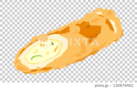 Chikuwa salad illustration 130678402