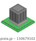 metro underground ventilation shaft isometric illustration 130679102