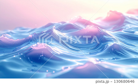 水の流れるイメージ 水の流れるイメージ 130680646