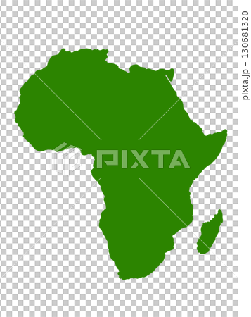 Map of Africa (Green) Map of Africa (Green) 130681320